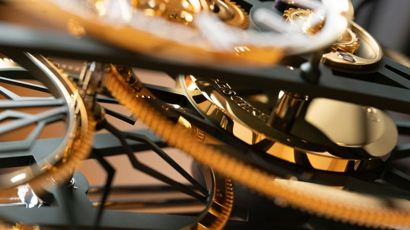 Artistic Clock Mechanisms of Contemporary Clocks Crafted with Cutting-Edge Design and Traditional Precision – IFL Watches