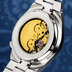 Citizen Tsuyosa Calavera Turquesa – Exhibition caseback showing Caliber 8210 automatic movement, limited edition by IFL Watches