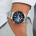 Deep Ocean Predator Concept by IFL Watches – Hand-painted shark-themed dial on the custom Seiko 5 Sports