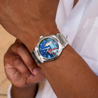 Venezianico Arsenale Venus – Hand-painted custom Arsenale 40 featuring Botticelli's Birth of Venus artwork, a bespoke timepiece by IFL Watches 