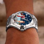 Venezianico Arsenale Venus – Hand-painted custom Arsenale 40 featuring Botticelli's Birth of Venus artwork, a bespoke timepiece by IFL Watches 