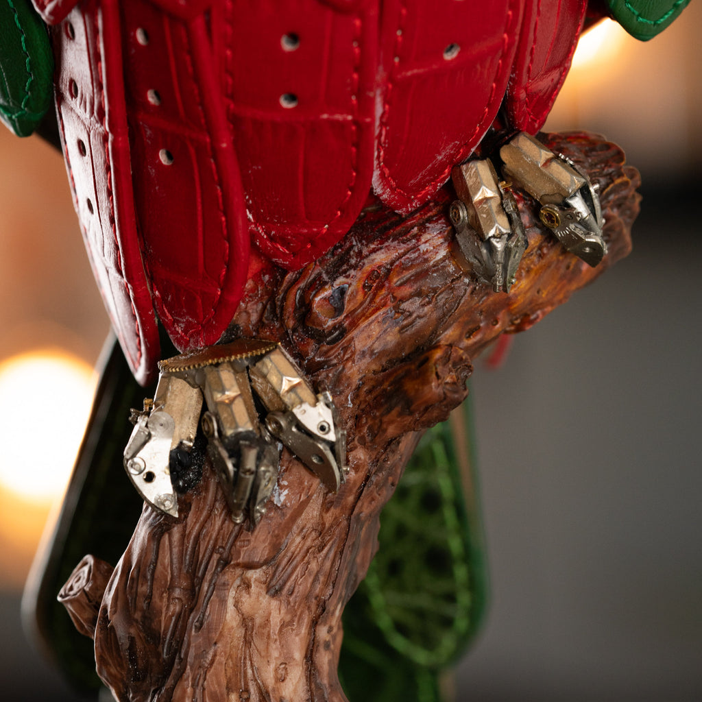 Tick Tock Squawk Sculpture Art 