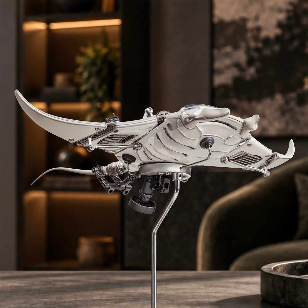 Mecha Ray — White