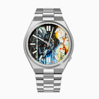 Citizen Tsuyosa 40 Le Loup – Hand-painted custom Citizen Tsuyosa 40mm with wolf artwork, a bespoke timepiece by IFL Watches