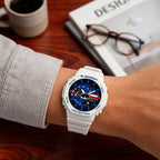 Casio G-Shock Cape Verde flag dial watch, customized by IFL Watches