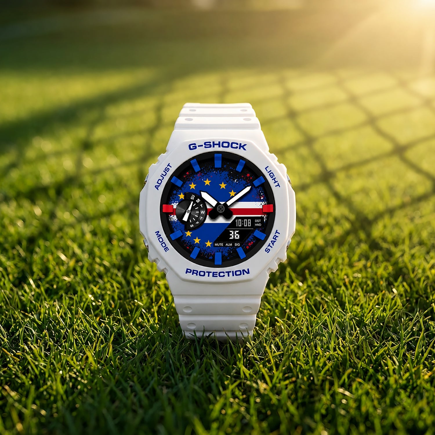 Casio G-Shock Cape Verde national flag watch by IFL Watches