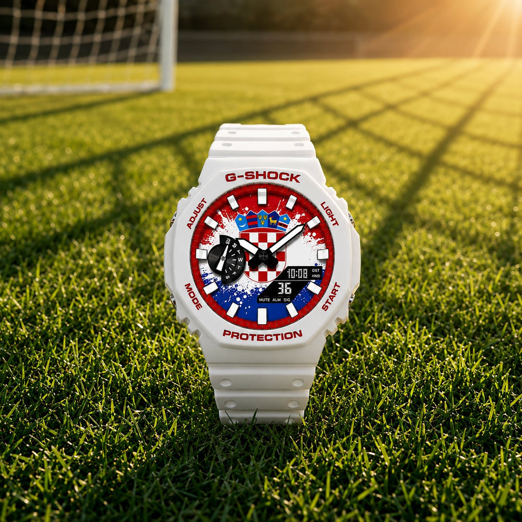 Casio G-Shock Croatia national flag watch by IFL Watches