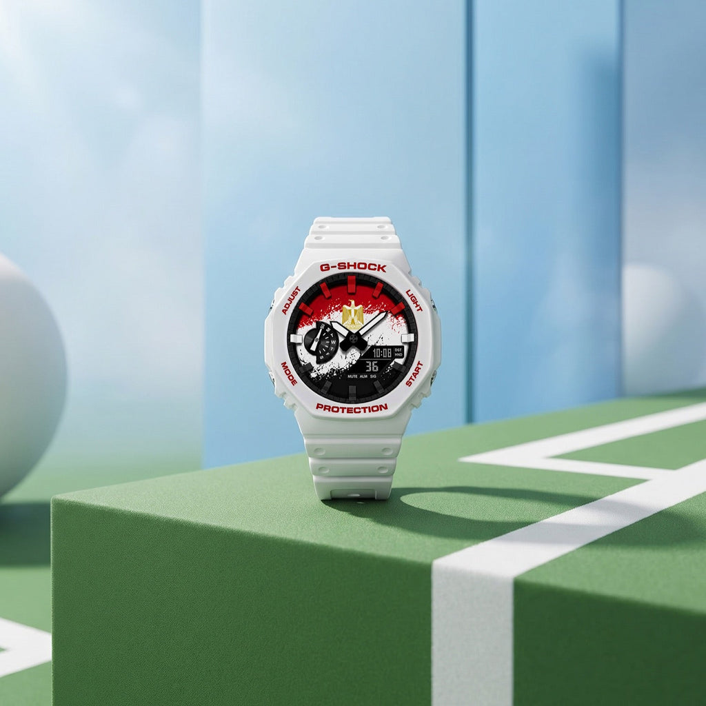 Custom Egypt flag G-Shock wristwatch by IFL Watches