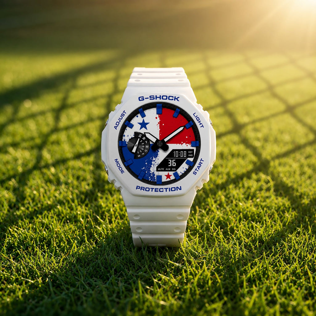 Casio G-Shock Panama national flag watch by IFL Watches