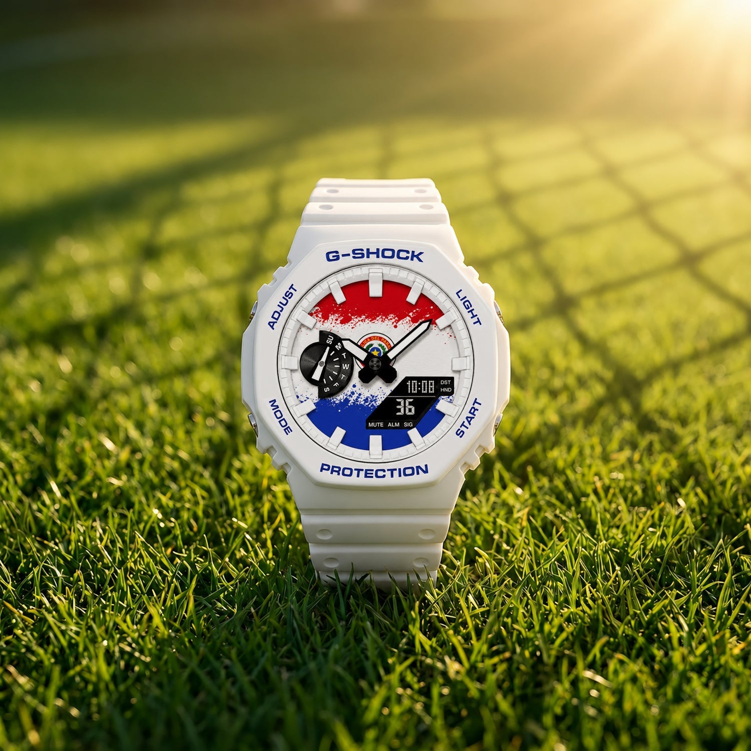 Casio G-Shock Paraguay national flag watch by IFL Watches