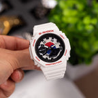 Casio G-Shock South Korea — South Korea flag custom G-Shock, lifestyle image by IFL Watches