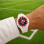 Casio G-Shock Switzerland flag dial watch, customized by IFL Watches