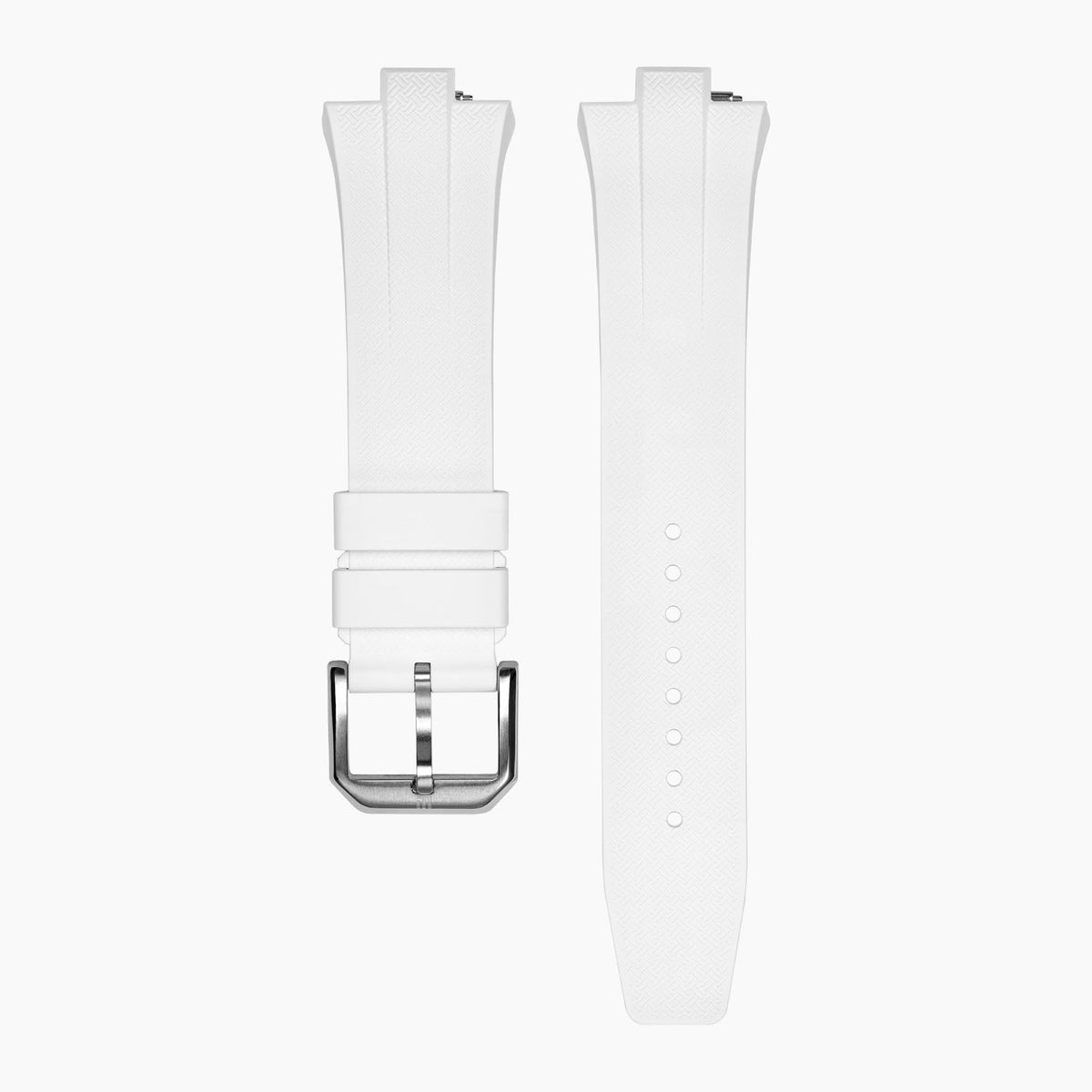 Citizen Tsuyosa Strap – White fluoroelastomer (FKM) strap with pin buckle