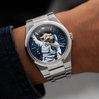 Festina Astronaut – Hand-painted customized Festina F20053 featuring cosmic space artwork, exclusive collaboration timepiece by IFL Watches