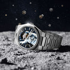 Festina Astronaut – Hand-painted customized Festina F20053 featuring cosmic space artwork, exclusive collaboration timepiece by IFL Watches
