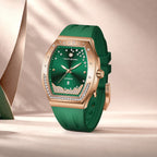 Tsar Bomba Lumina Green — Standing on a smooth surface, seen in three-quarter view, available at IFL Watches.