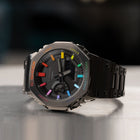 G-Shock CasiOak Black Metal Rainbow