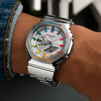 Hand-Painted G-Shock CasiOak Full Metal Rainbow by IFL Watches