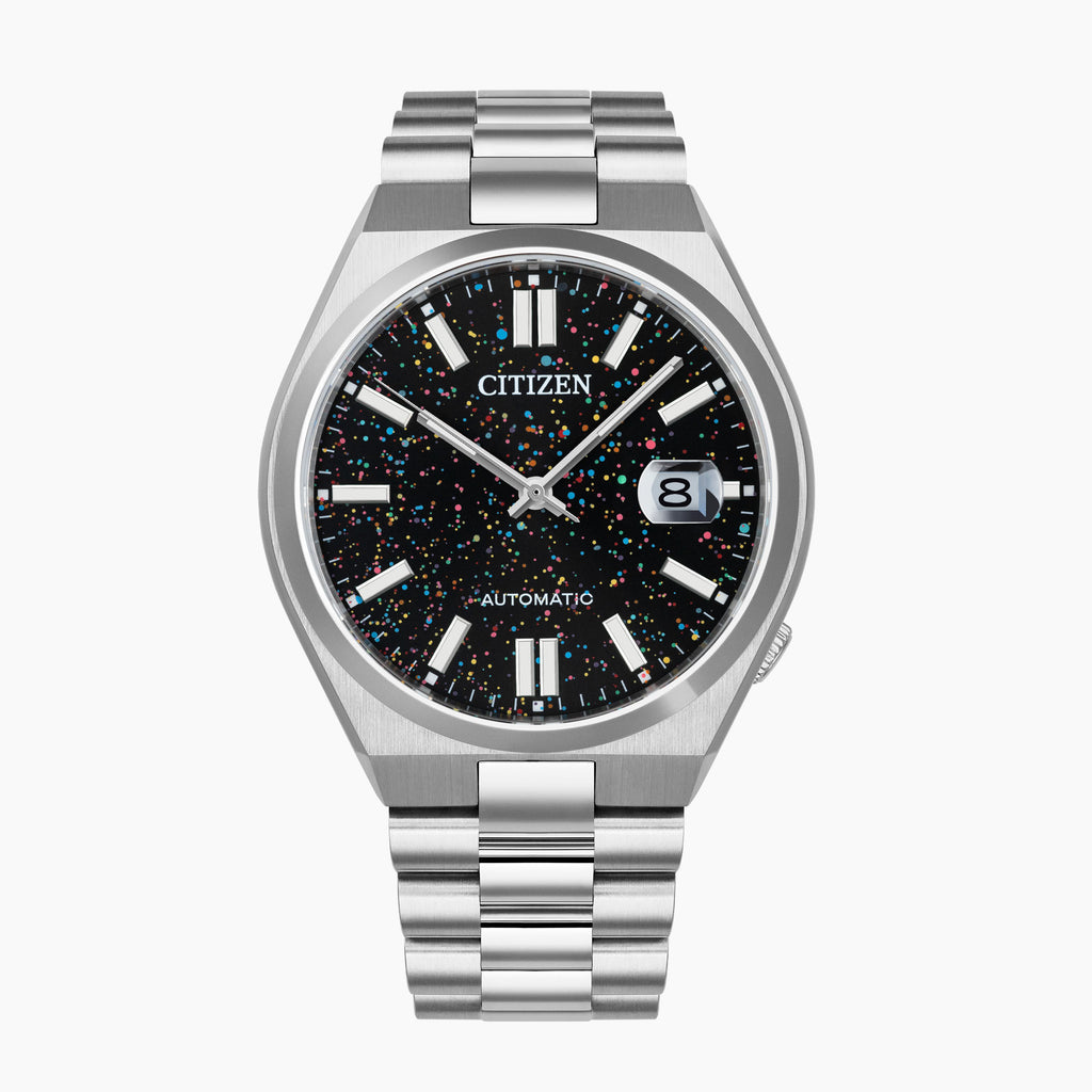 Tsuyosa Galaxy Concept on Citizen Tsuyosa Automatic Black Dial Limited Edition