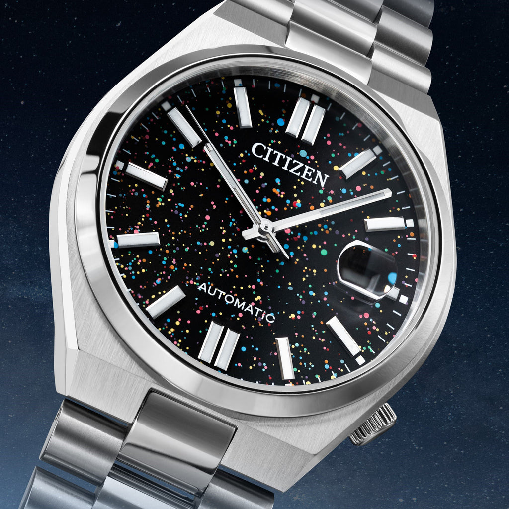 Tsuyosa Galaxy Concept on Citizen Tsuyosa Automatic Black Dial Limited Edition