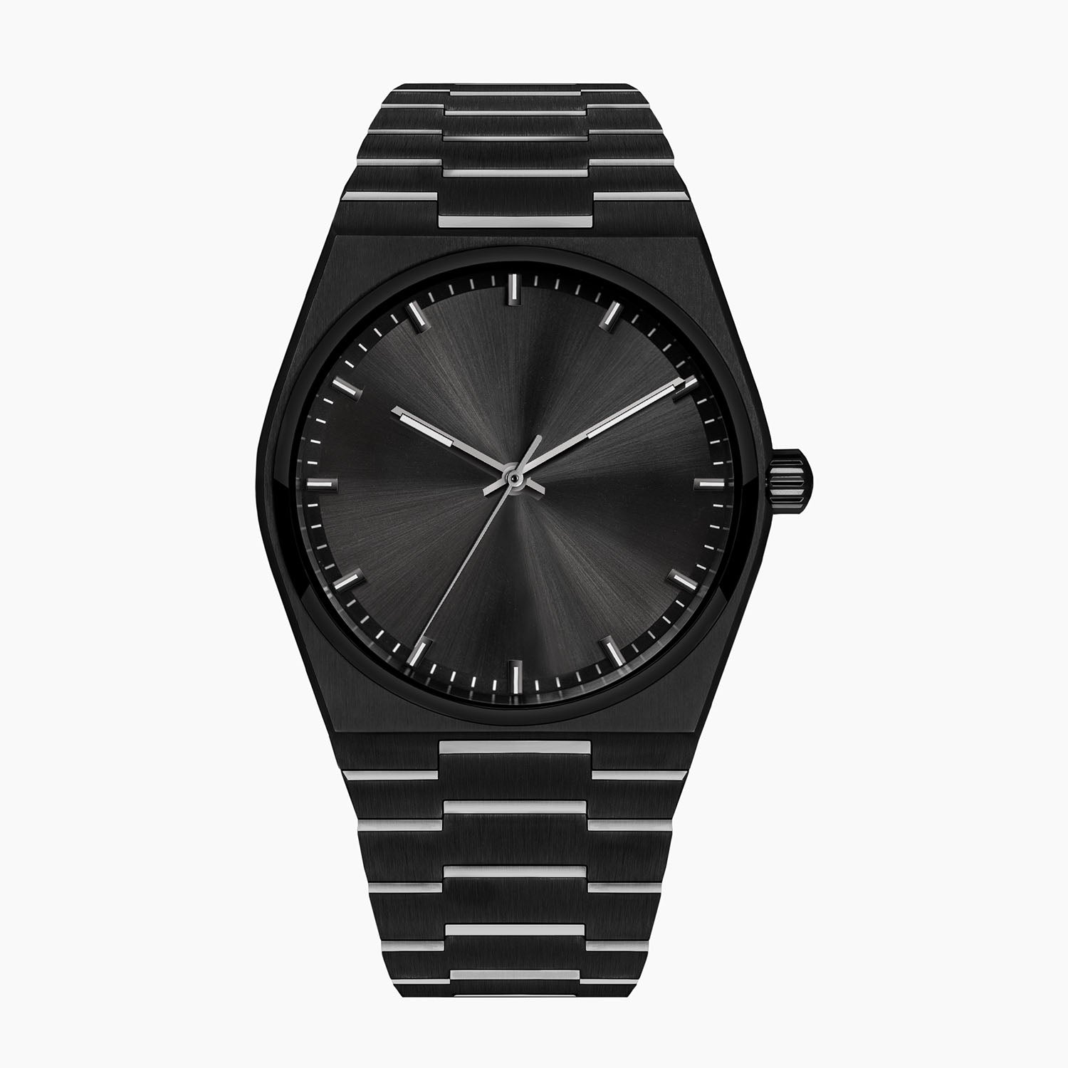 IFL Watches Canvax 40mm automatic, matte black case and dial 
