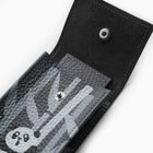Charcoal Panda Leather Watch Pouch